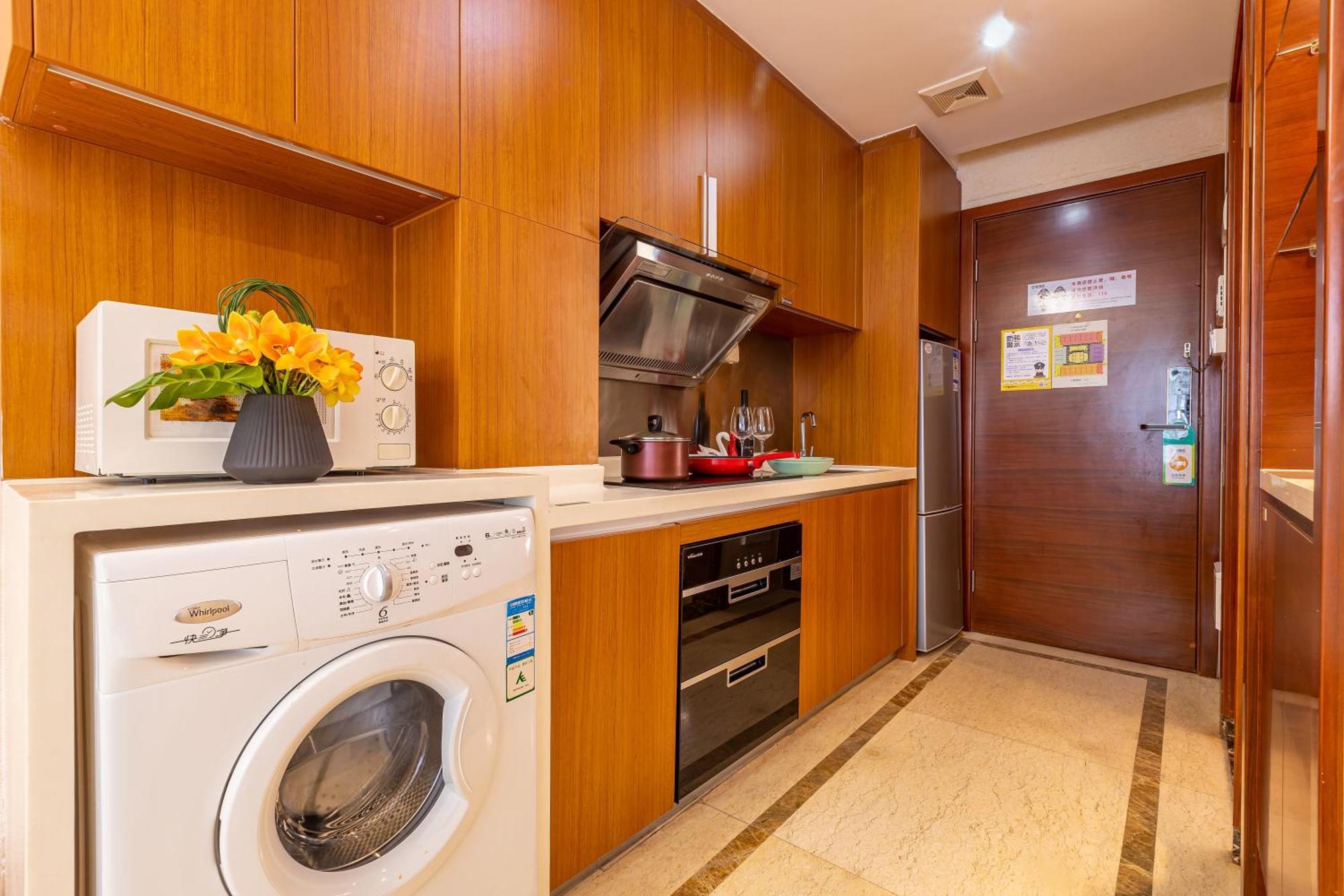 Waifiden Apartment Min Jian Financial Building-Free Shuttle Bus During The Canton Fair Dış mekan fotoğraf