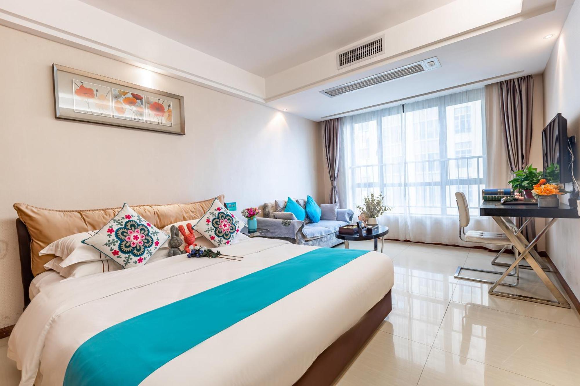 Waifiden Apartment Min Jian Financial Building-Free Shuttle Bus During The Canton Fair Dış mekan fotoğraf